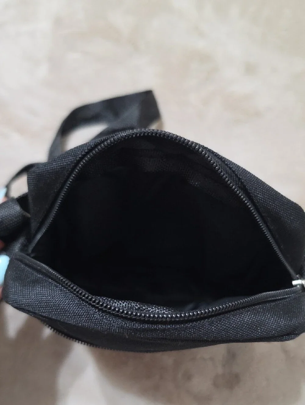 Black España Flag Crossbody Bag - Unbranded